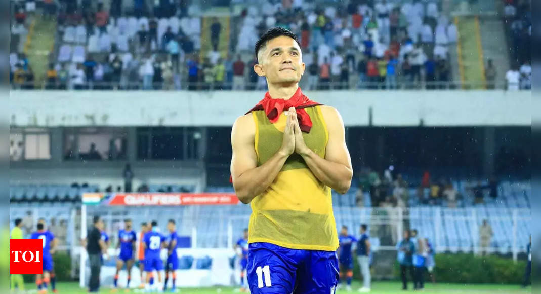 ‘Don’t pay too much attention’: Sunil Chhetri tells players on FIFA ban threat | Football News – Times of India