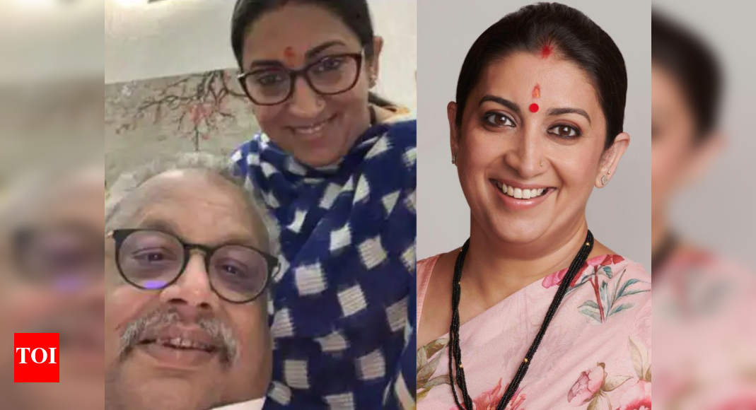 Smriti Irani mourns the demise of Rakesh Jhunjhunwala; shares an