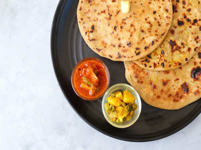 Low-carb paratha recipes for weight loss diet