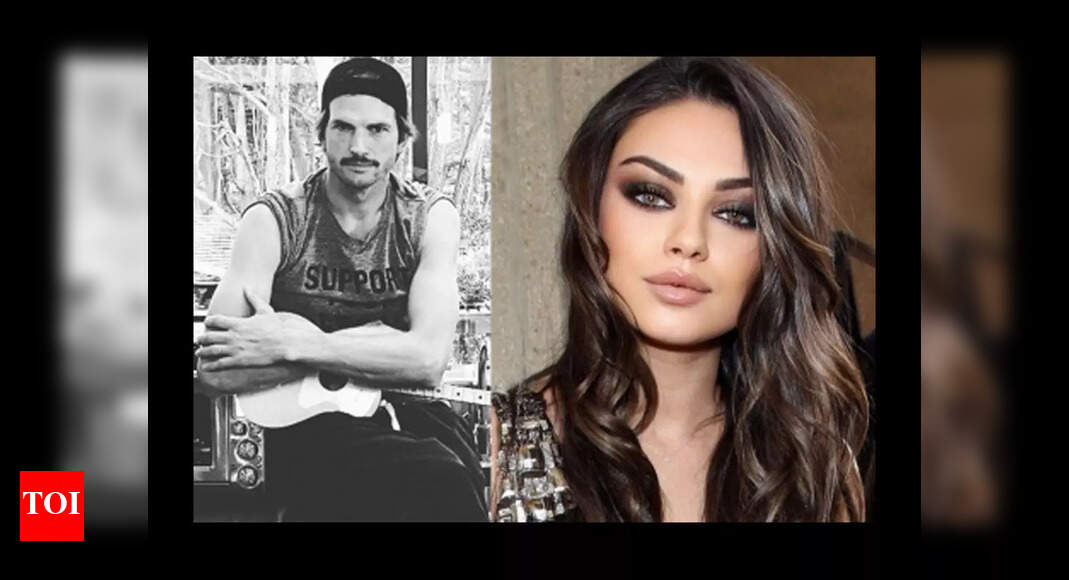 For wife Mila Kunis, Ashton Kutcher with mustache was 'like a different(02)