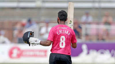 Royal London Cup One Day: Cheteshwar Pujara smashes career-best 174 for Sussex vs Surrey