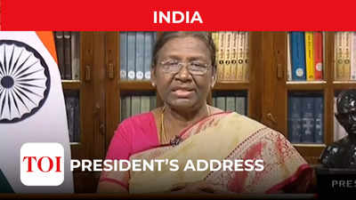President Droupadi Murmu addresses nation on eve of 76th Independence Day