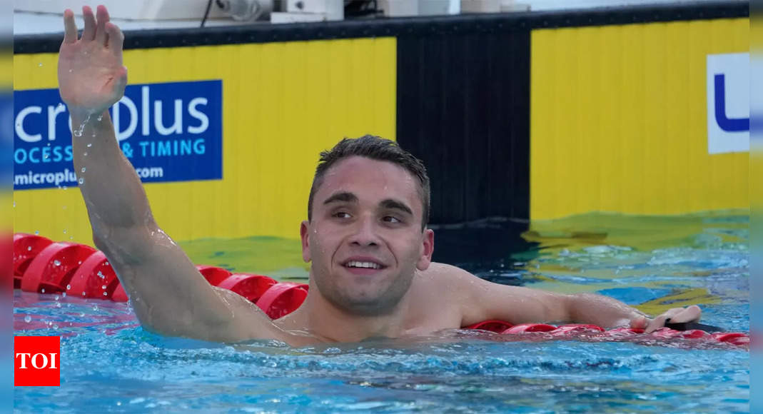 Hungary’s Kristof Milak claims men’s 100m butterfly gold in Euros | More sports News – Times of India