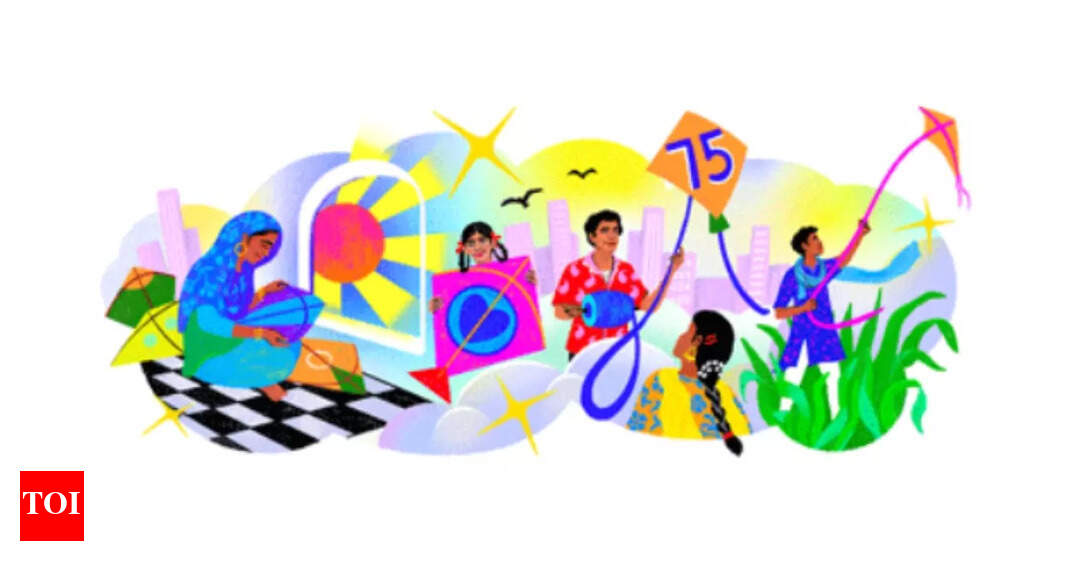 Independence Day 2022 Google Doodle With Kites Symbolizes Great