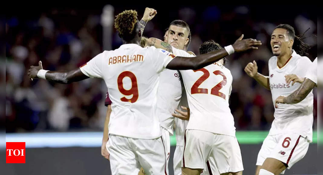 Bryan Cristante’s goal hands Roma narrow win over Salernitana | Football News – Times of India