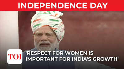 I-Day Speech: Respect women, support Nari Shakti, PM Modi says