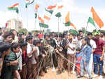 Manekshaw Parade Ground gets ready for Independence Day celebrations in Bengaluru