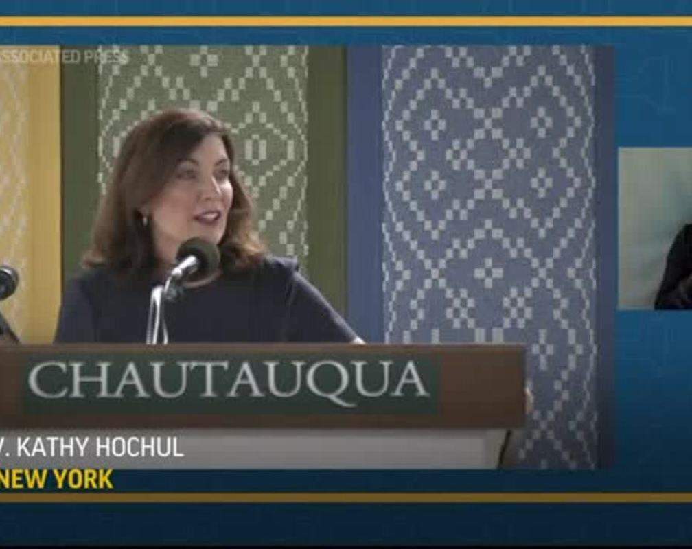 
New York Governor Hochul condemns author Rushdie's attack

