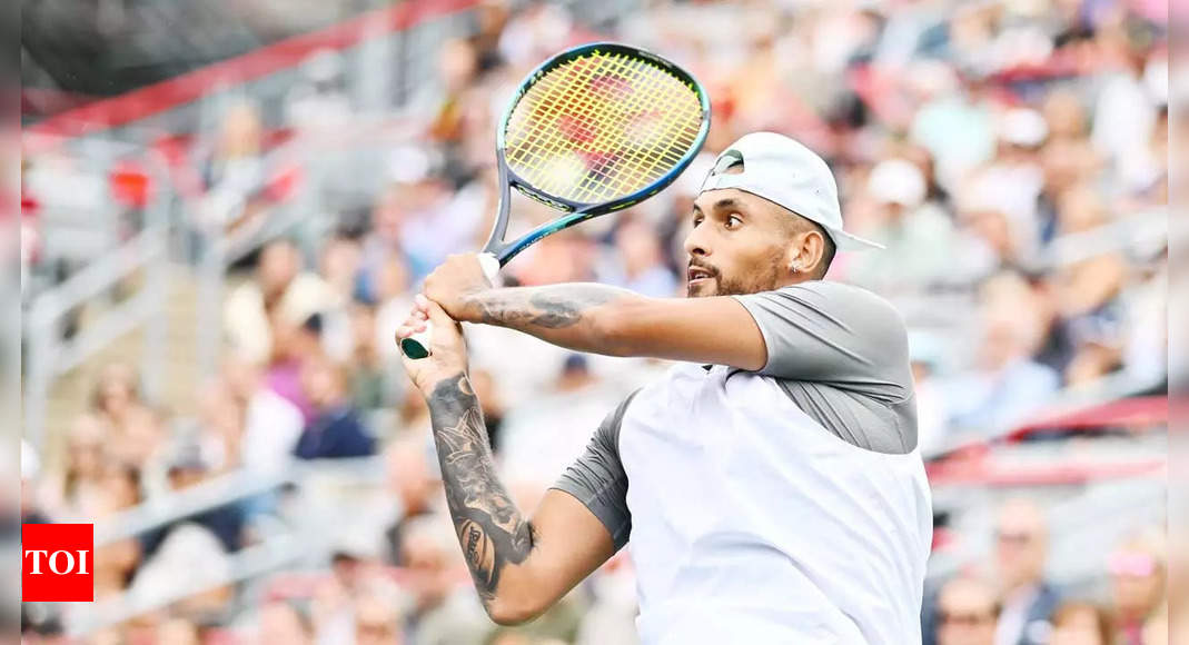 Nick Kyrgios opts out of Australia’s Davis Cup team | Tennis News – Times of India