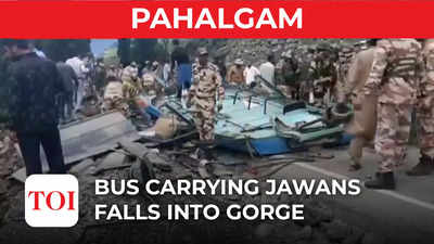 At least 7 dead, several injured after bus carrying security personnel falls into river in J&K