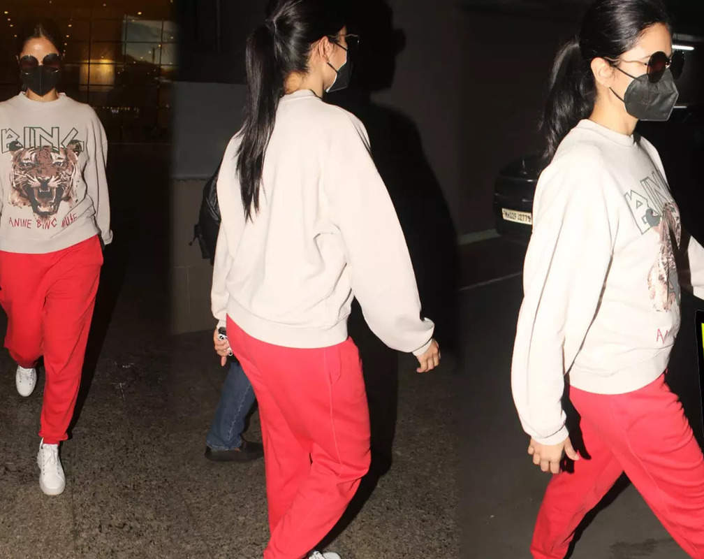 
Katrina Kaif's latest airport look in a loose outfit sparks pregnancy rumours again, fans 'hope she and Vicky Kaushal announce soon'
