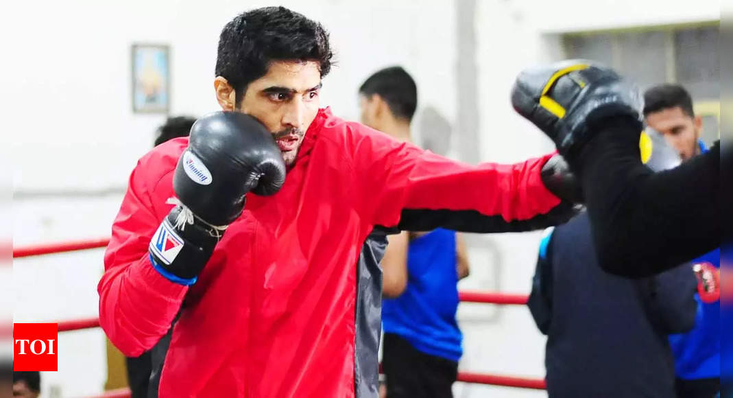 Vijender Singh: I am fitter and stronger than I have been in a while, very well prepared for my next bout: Vijender Singh | Boxing News – Times of India