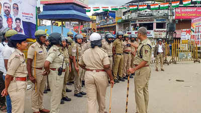 Tension in Shivamogga: Security beefed up in Udupi