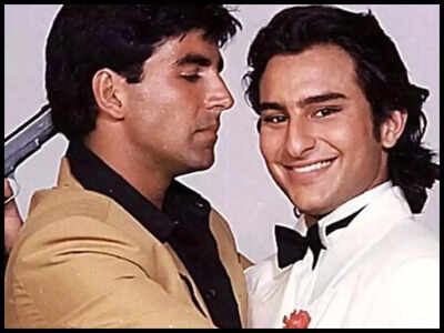 Akshay Kumar grooves to 'Main Khiladi Tu Anari' after 28 years for 'Selfiee'; wishes his 'partner-in-crime' Saif Ali Khan on his birthday - watch