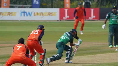 Pakistan post 314-6 in first ODI against the Netherlands