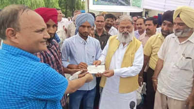 Ring road around Ambala: Compensation of Rs 107.33 crore given to farmers of six villages for land acquisition