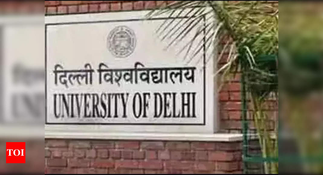 DU mulls introducing internal assessment in distance learning programmes – Times of India