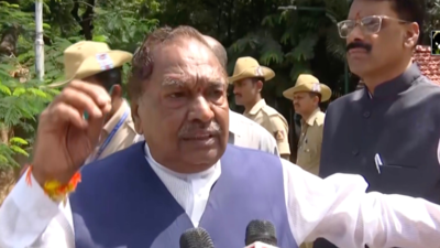 Shivamogga clashes: KS Eashwarappa urges Muslim community to act against youths