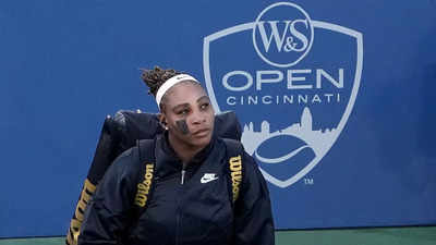 Serena Williams beaten by Emma Raducanu in Cincinnati opener