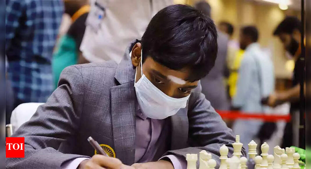 17-year-old R Praggnanandhaa defeats world chess champion Magnus Carlsen  thrice in a year