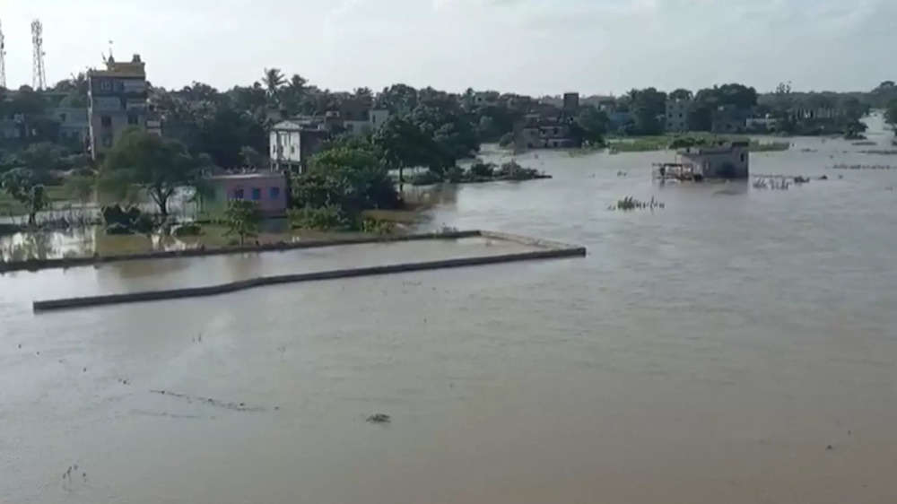 Odisha floodwaters