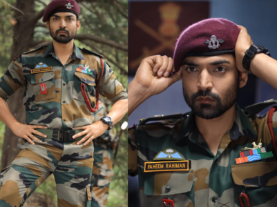 Gurmeet wows fans with his new army avatar