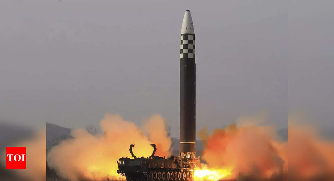 North Korea fires two cruise missiles from west coast town of Onchon – Times of India