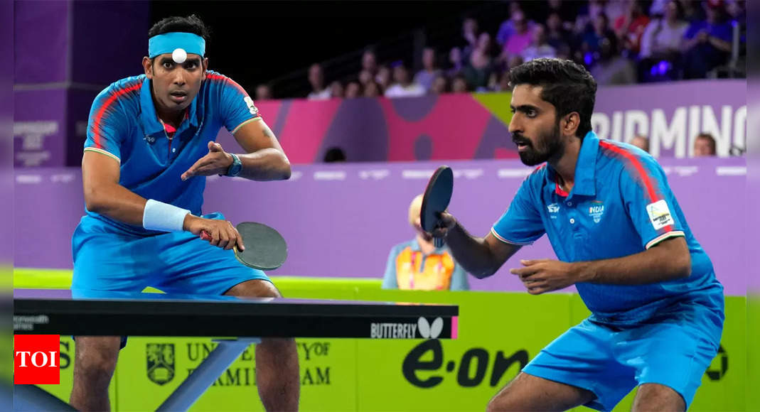 As long as Sharath and I are in the team, India will be the team to beat on the world TT stage: Sathiyan Gnanasekaran | More sports News – Times of India
