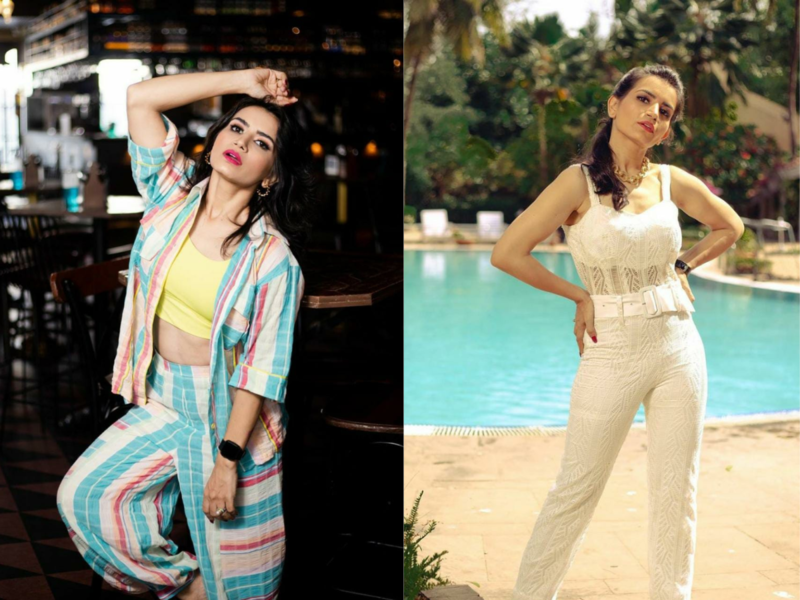From wearing a basic silhouette satin shirt to teaming up in a white jumpsuit: A look at Priya Rajda’s fashionable looks