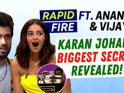 Vijay & Ananya REVEAL KJo's Biggest Secret