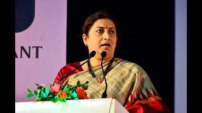 Cong writes to PM, seeks Irani’s ouster