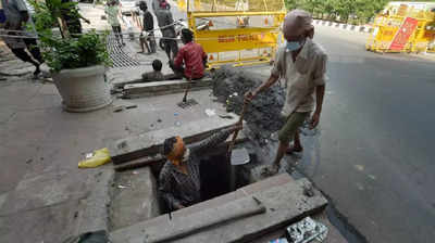 Aiming 0 death, 500 cities put an end to manual sewer-cleaning