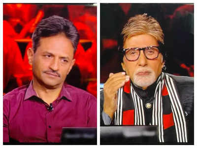 Kaun Banega Crorepati 14: Contestant Rupin Sharma, Director General Prisons tells Big B that his son Abhishek Bachchan is a better actor than him