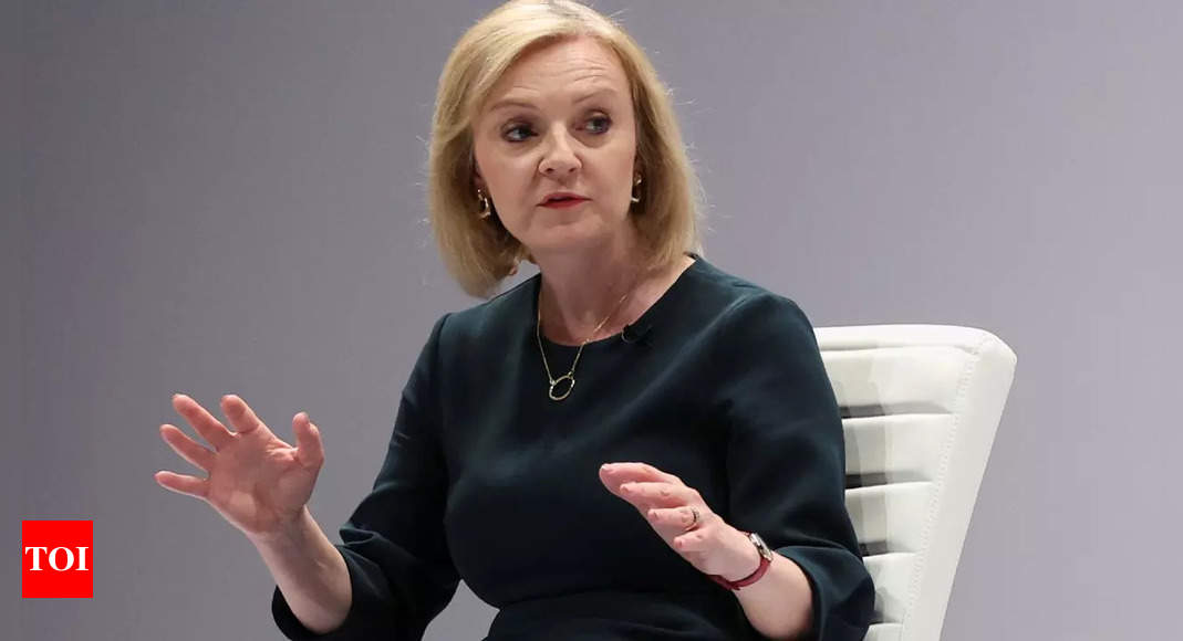 Poll points to victory for UK PM hopeful Liz Truss – Times of India