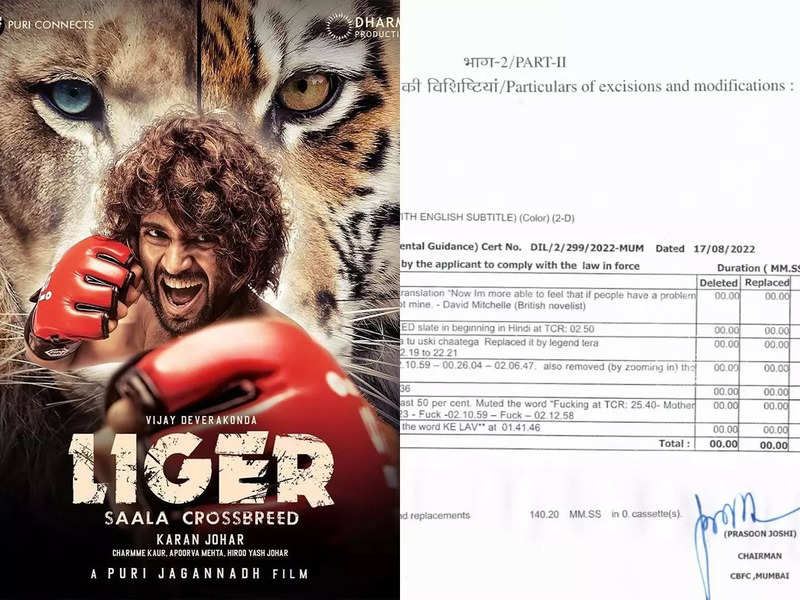 Vijay Deverakonda-Puri Jagannadh's film 'Liger' clears censor formalities, gets objections for its dialogues and signs