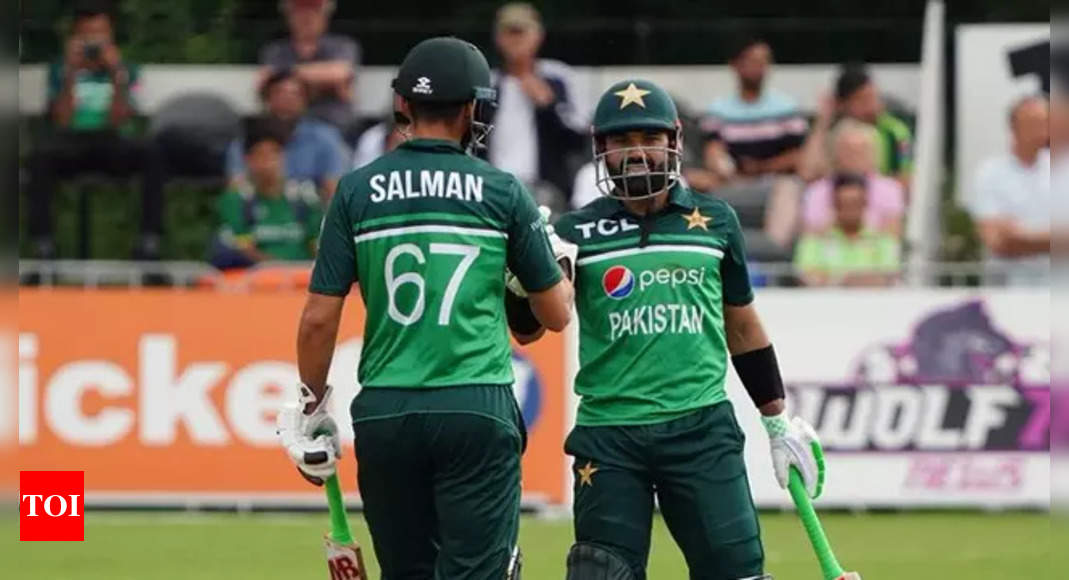 2nd ODI: Rizwan, Salman guide Pakistan to seven-wicket win over Netherlands | Cricket News – Times of India