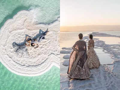 Sahil Kochhar becomes first Indian designer to shoot amid the Dead Sea in Israel