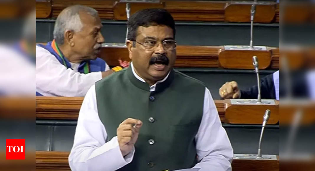 Upgradation, not curriculum revision: Dharmendra Pradhan | India News – Times of India