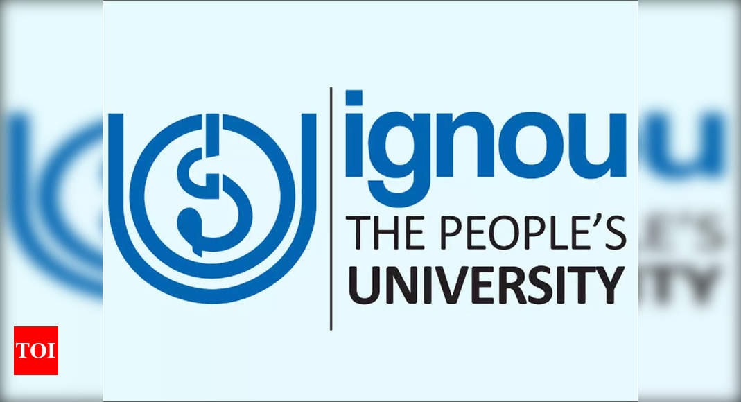 Ignou offers 6-day programme on NEP 2020 for college, varsity teachers – Times of India