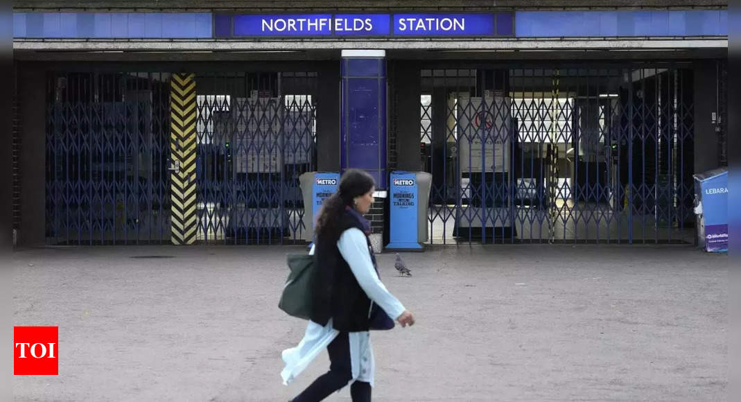 No Tube: London subway hit by strike, day after rail walkout – Times of India