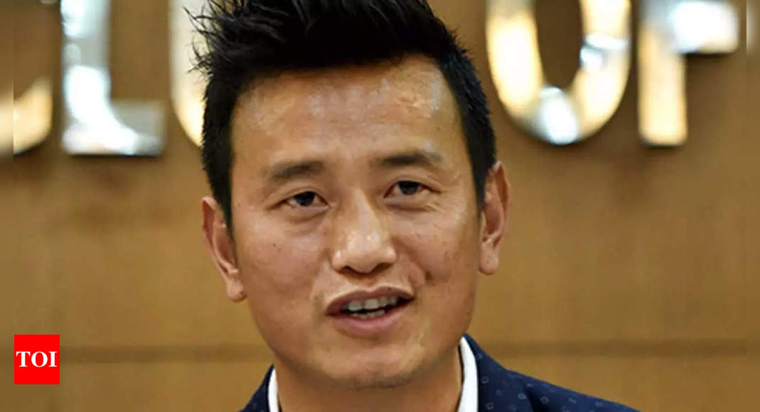 Bhaichung Bhutia files nomination for AIFF president’s post, but Kalyan Chaubey is front runner | Football News – Times of India