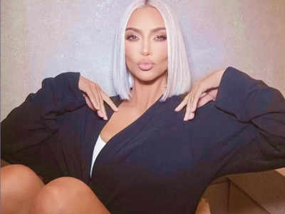 North West begs mom Kim Kardashian to stop filming her lip-syncing in funny  video - Times of India