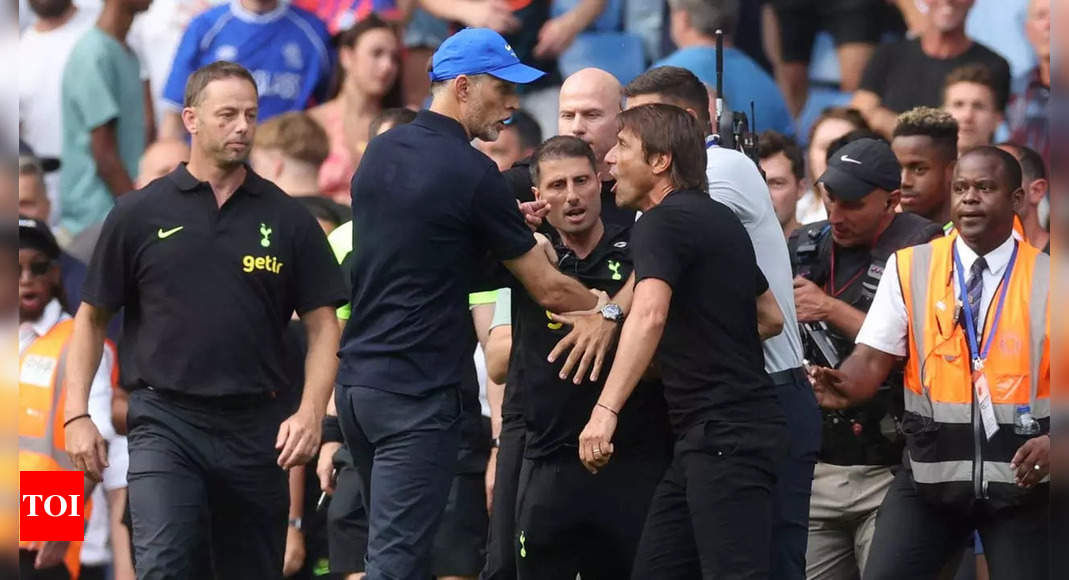 Chelsea’s Thomas Tuchel gets one-game touchline ban for face-off with Spurs’ Antonio Conte | Football News – Times of India