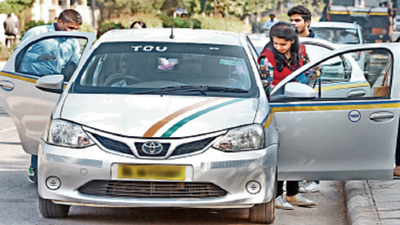 Hyderabad: Cabbie crunch slams the brakes on IT's WFO drive