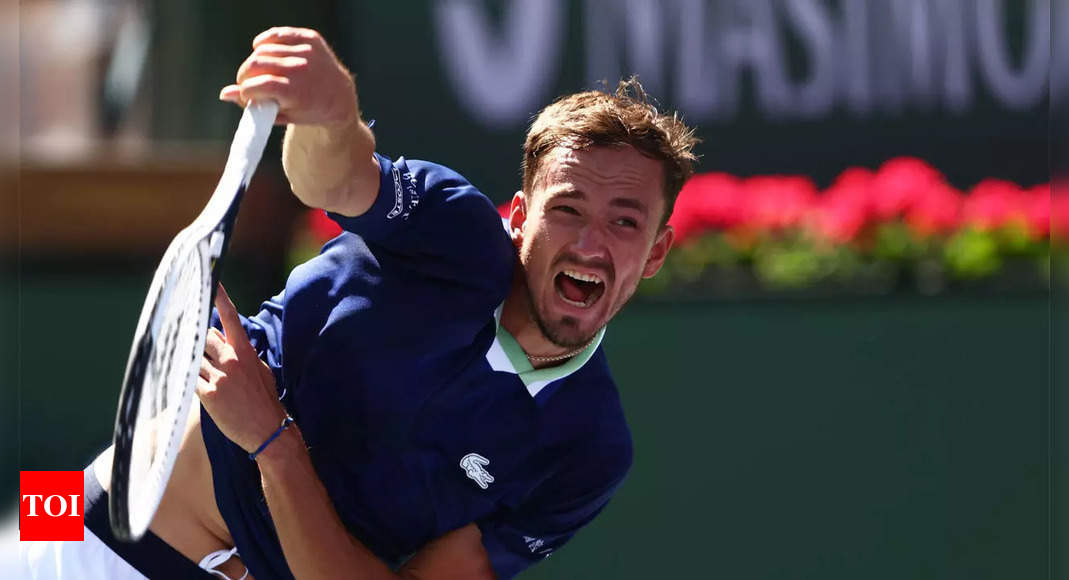 Daniil Medvedev returns to final four in Cincinnati, Elena Rybakina out | Tennis News – Times of India