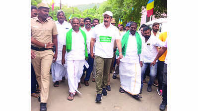 Anbumani begins 3-day padayatra for Cauvery surplus water scheme