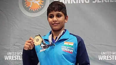 Antim Panghal scripts history, becomes India's first-ever U-20 world wrestling champion