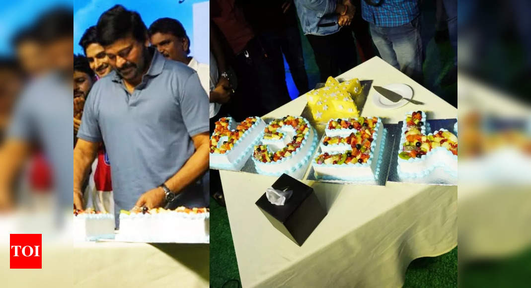 Chiranjeevi Celebrates His Birthday In Advance With Fans And Tollywood ...