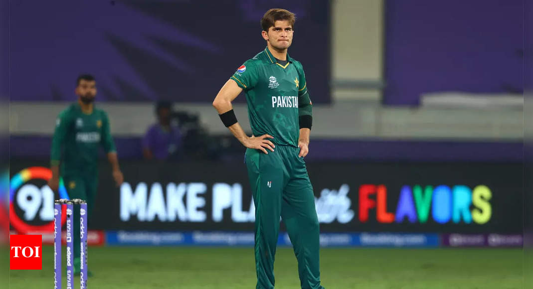 Pakistan fast bowler Shaheen Shah Afridi out of Asia Cup, England T20Is | Cricket News – Times of India