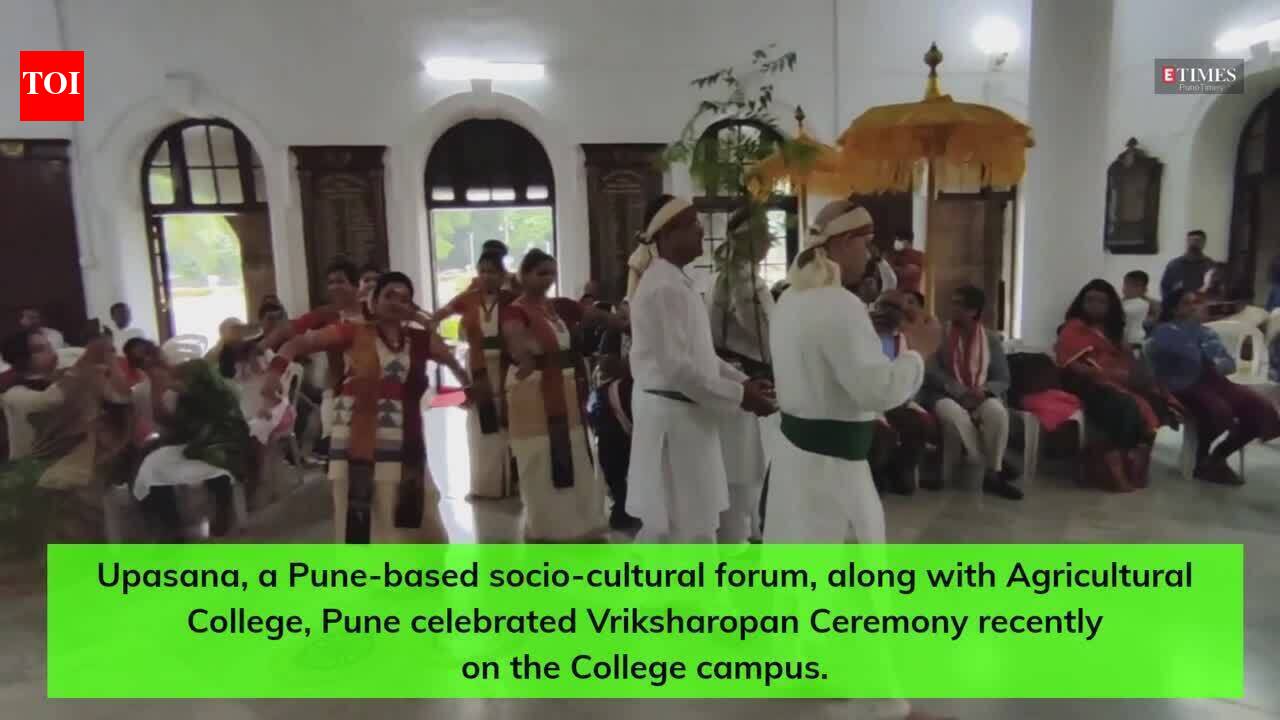 Vriksharopan Ceremony in Pune: Pune welcomes greenery by celebrating ...